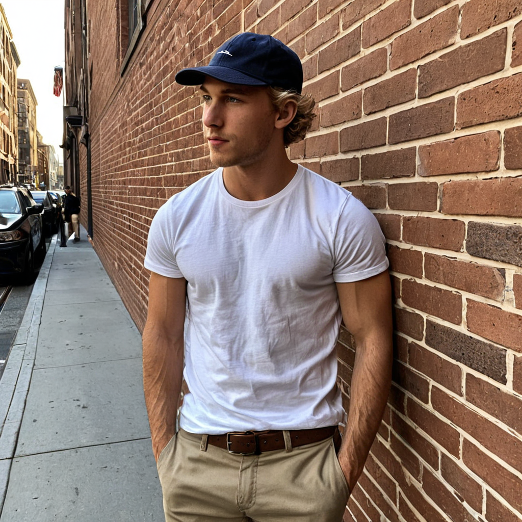 Classic Navy Blue Hat